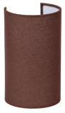 Skjerm Elma vegg 12cm brun