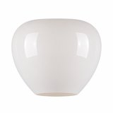 Reserveglass Kelly 29cm hvit