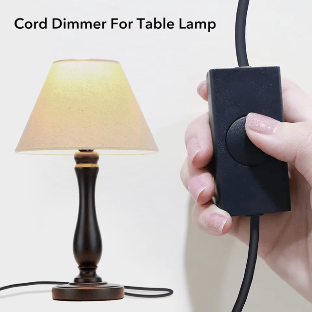 Ledningsdimmer 80W sort 3