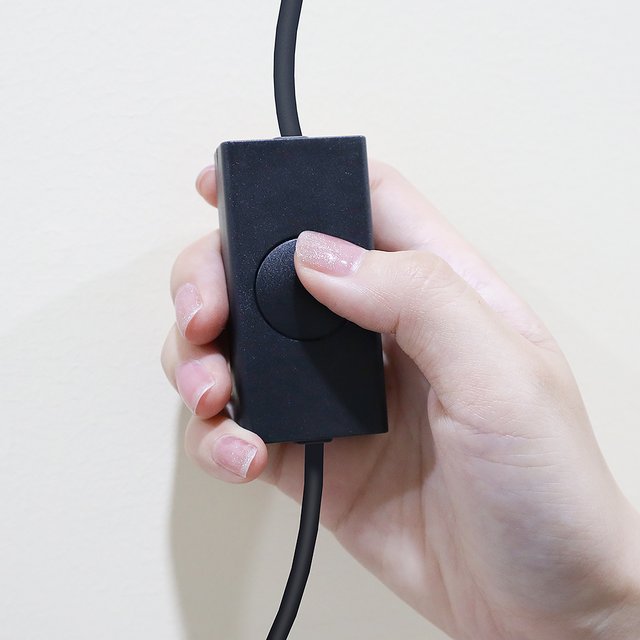 Ledningsdimmer 80W sort 4