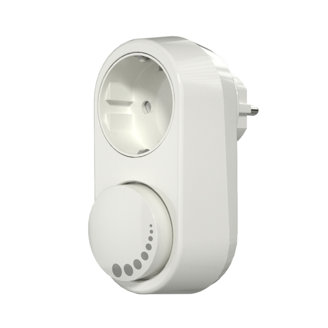 Plug In dimmer 100W hvit, bilde 1 av 6