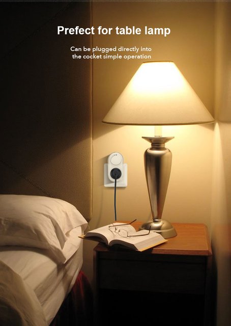 Plug In dimmer 100W hvit, bilde 6 av 6