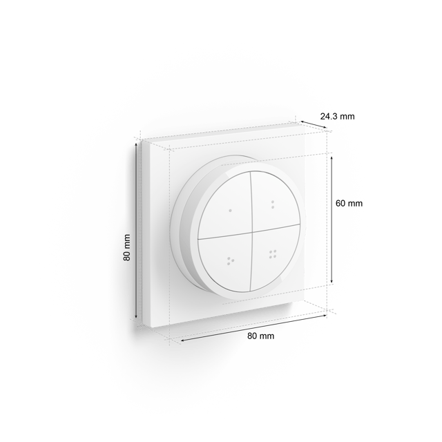 Hue tap switch hvit 3