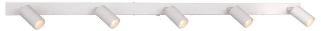Mino skinne 5lys 100cm hvit 2