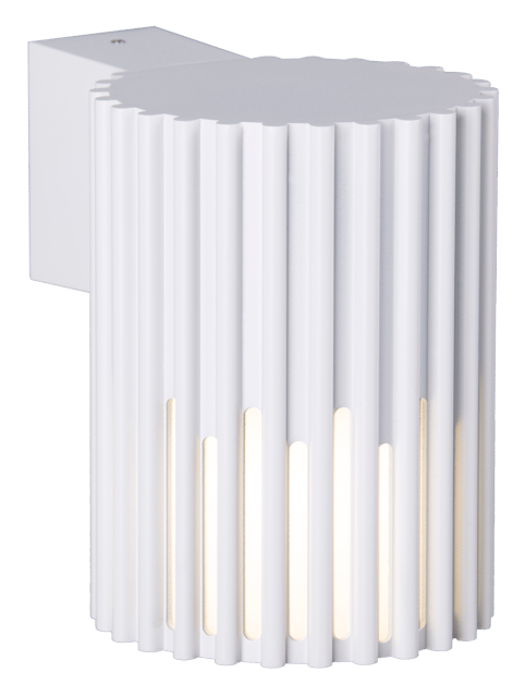 Alstra utelampe vegg 1lys IP65 16,3cm hvit 2