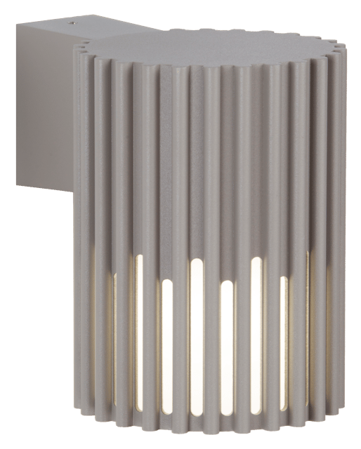 Alstra utelampe vegg 1lys IP65 16,3cm grå 3