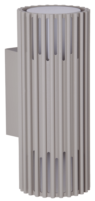 Alstra utelampe vegg 2lys IP65 30,5cm grå, bilde 5 av 6