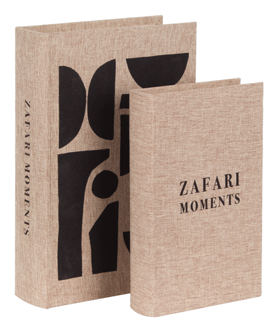 Coffee books moments 2pk. beige 3