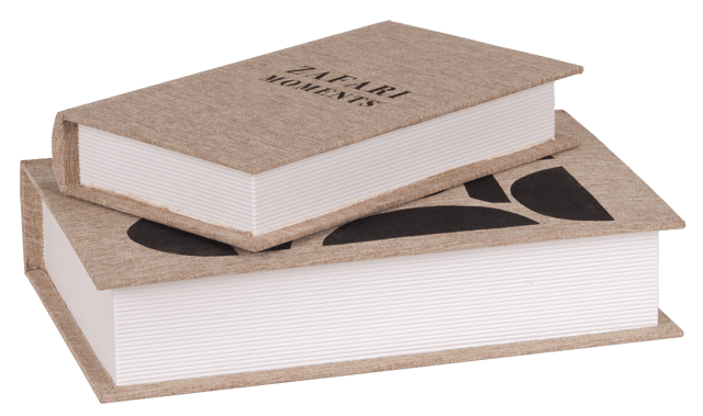 Coffee books moments 2pk. beige 4