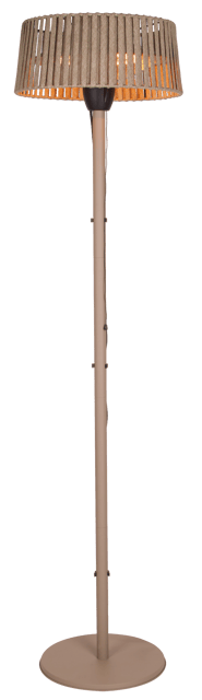 Terrassevarmer Oslo gulv IP44  202cm 1500W beige, bilde 4 av 9