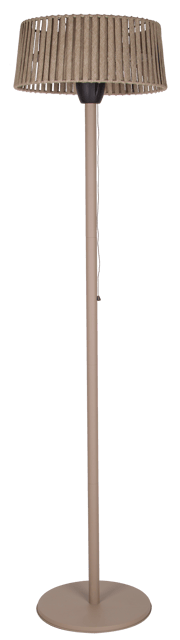Terrassevarmer Oslo gulv IP44  202cm 1500W beige, bilde 6 av 9