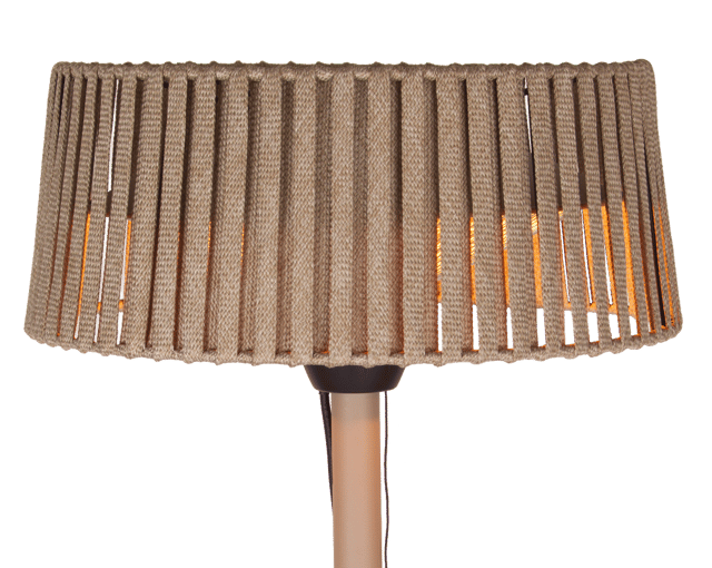 Terrassevarmer Oslo gulv IP44  202cm 1500W beige, bilde 7 av 9