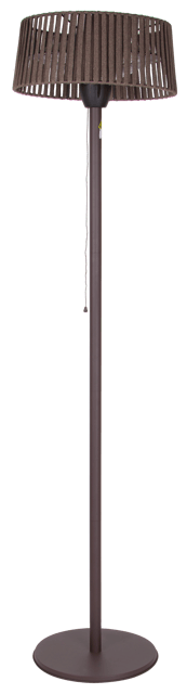 Terrassevarmer Oslo gulv IP44 202cm 1500W brun , bilde 4 av 7
