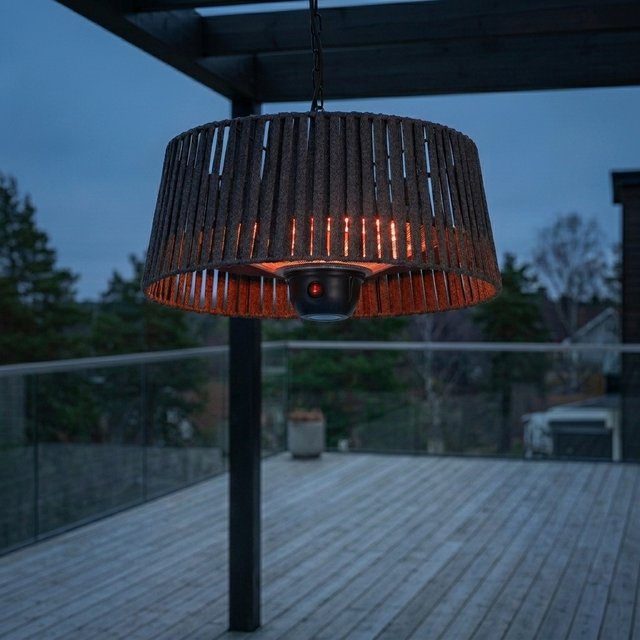 Terrassevarmer Oslo tak grå, bilde 1 av 6