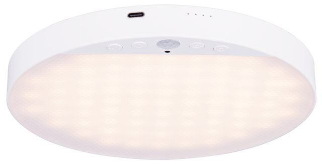 Pixi LED plafond taklampe oppladbar 15cm hvit 2