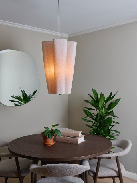 Sval taklampe 40cm beige 3