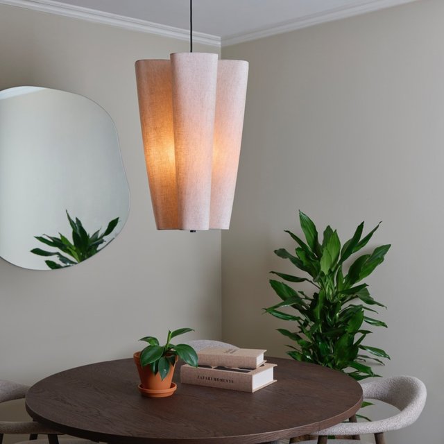 Sval taklampe 40cm beige 2