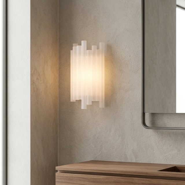 Venice vegglampe 24,5cm hvit 1