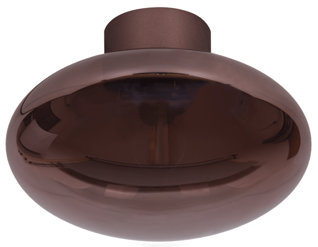 Leana plafond taklampe 25cm brun 4