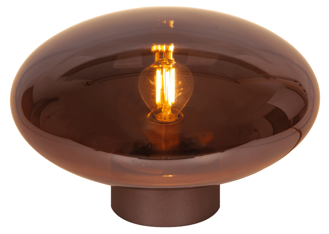 Leana bordlampe 16cm brun 4