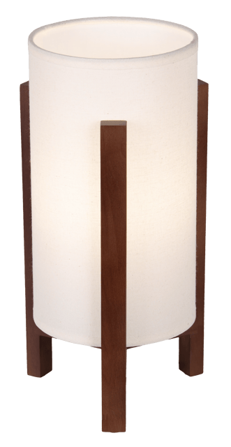 Rotunda bordlampe 32cm brun 4