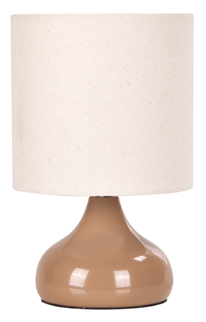 Thilde bordlampe med skjerm 24,5cm beige , bilde 4 av 5