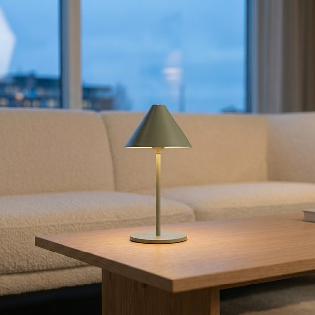 Tira LED oppladbar bordlampe 20cm grønn 1