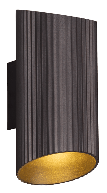 Narvik utelampe vegg IP65 20cm sort 3