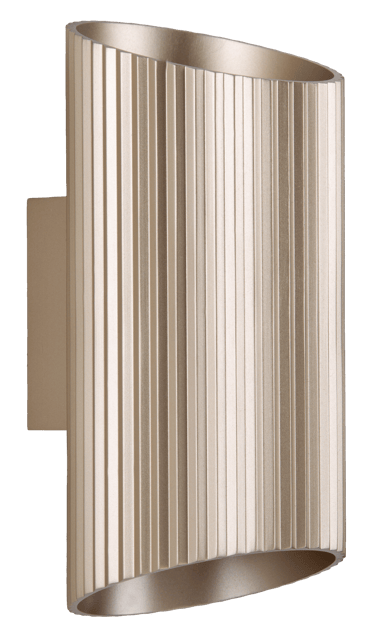 Narvik utelampe vegg IP65 20cm gull 3