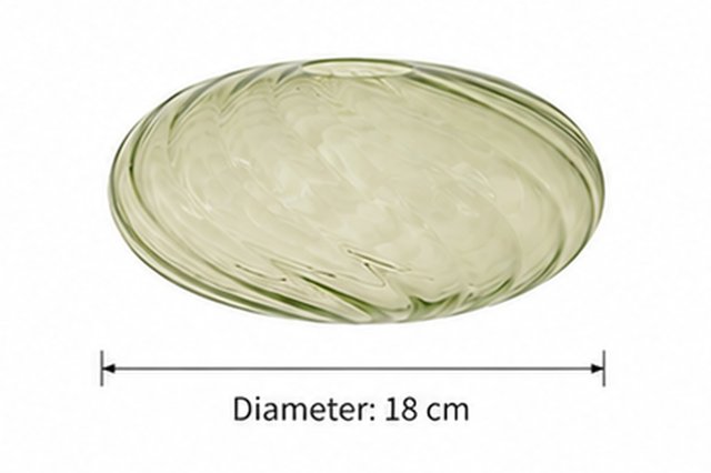 Reserveglass Elara taklampe rektangel grønn oval 18cm 2