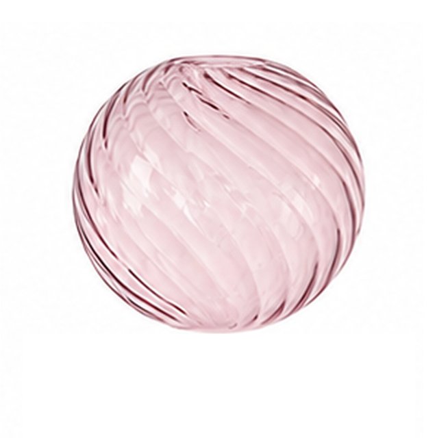 Reserveglass Elara taklampe rektangel lilla rund 16cm, bilde 1 av 2