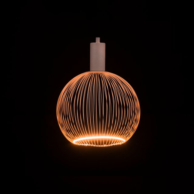 LED Floating filo globe 30cm 6W sand 1