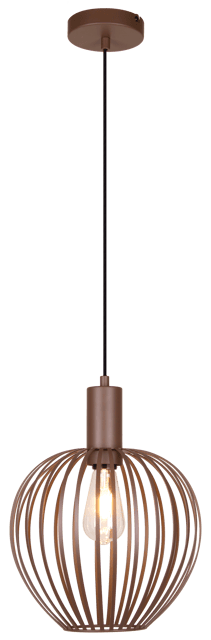 Keliz taklampe 30cm coffee, bilde 3 av 8