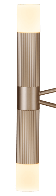 Aria taklampe 7lys 60cm gull, bilde 5 av 10