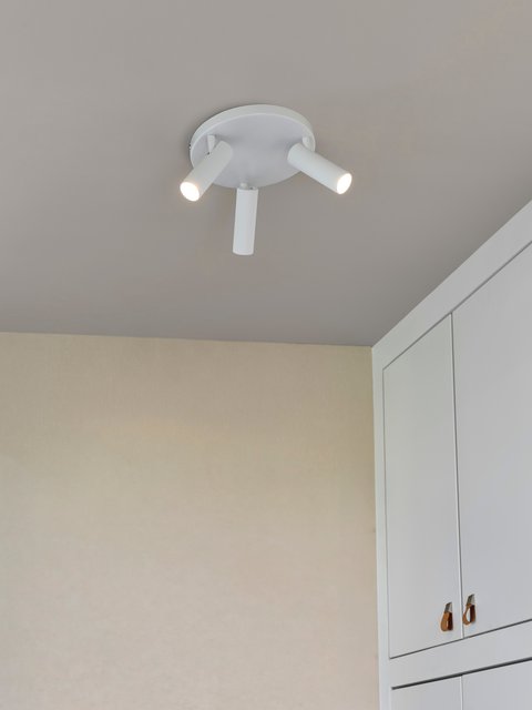 Lyra takspot 3lys 23cm hvit, bilde 2 av 7