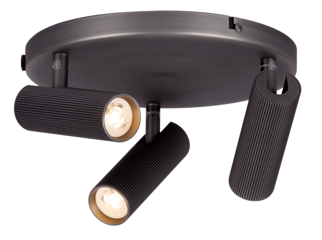 Lyra takspot 3lys 23cm tinn , bilde 4 av 8