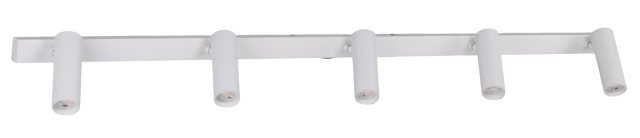 Lyra skinne 5lys 115cm hvit , bilde 7 av 9