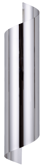 Flow vegglampe 2lys krom 3