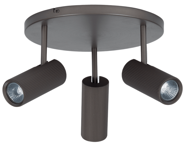 Tyr takspot 3lys 30cm coffee, bilde 5 av 6