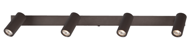 Tyr skinne 4lys 100cm coffee, bilde 5 av 7