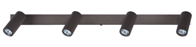Tyr skinne 4lys 100cm coffee, bilde 6 av 7