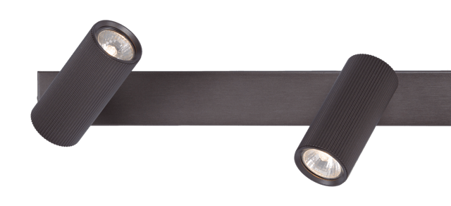 Tyr skinne 4lys 100cm coffee 4