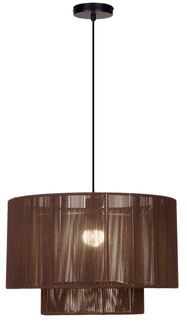 Naya taklampe 50cm brun 3