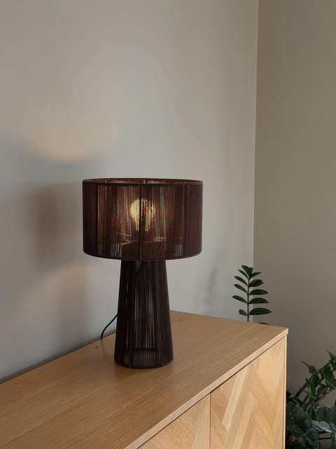 Naya bordlampe 46cm brun 3