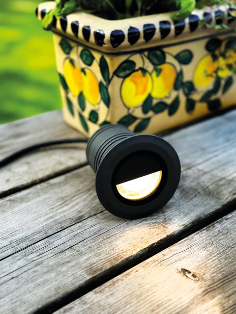 Onyx LED utelampe 8cm grå 2
