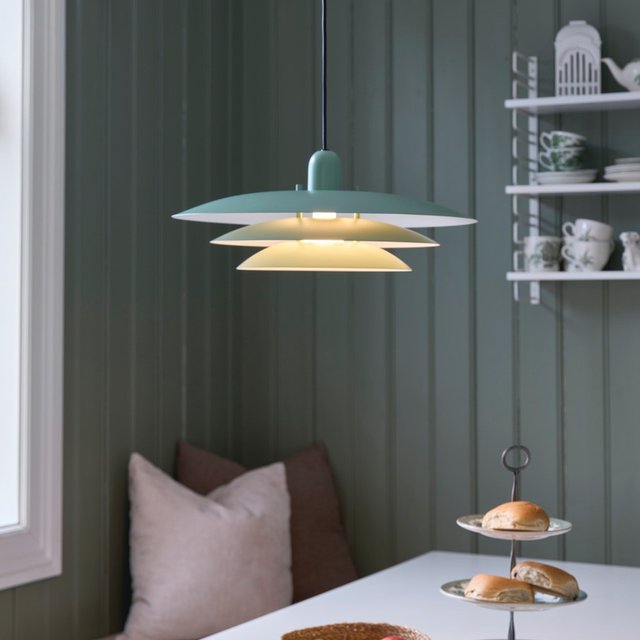 Joakim II taklampe 45cm grønn 1