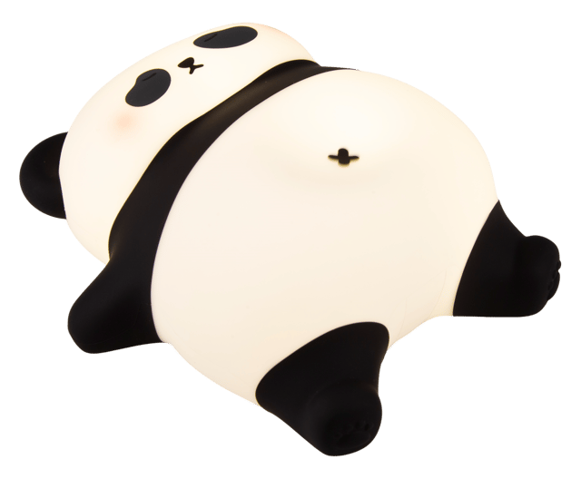 Panda sovende LED oppladbar bordlampe 16,4cm RGB 4
