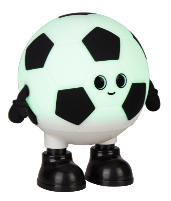 Fotball LED oppladbar bordlampe 12cm RGB, bilde 6 av 14