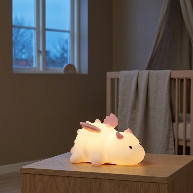 Drage liten LED oppladbar bordlampe 15,7cm RGB 2