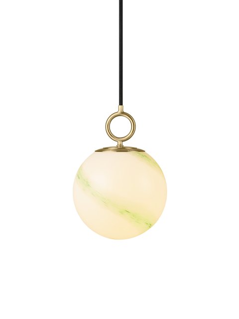 Stockholm pendel 18cm marble green, bilde 3 av 3